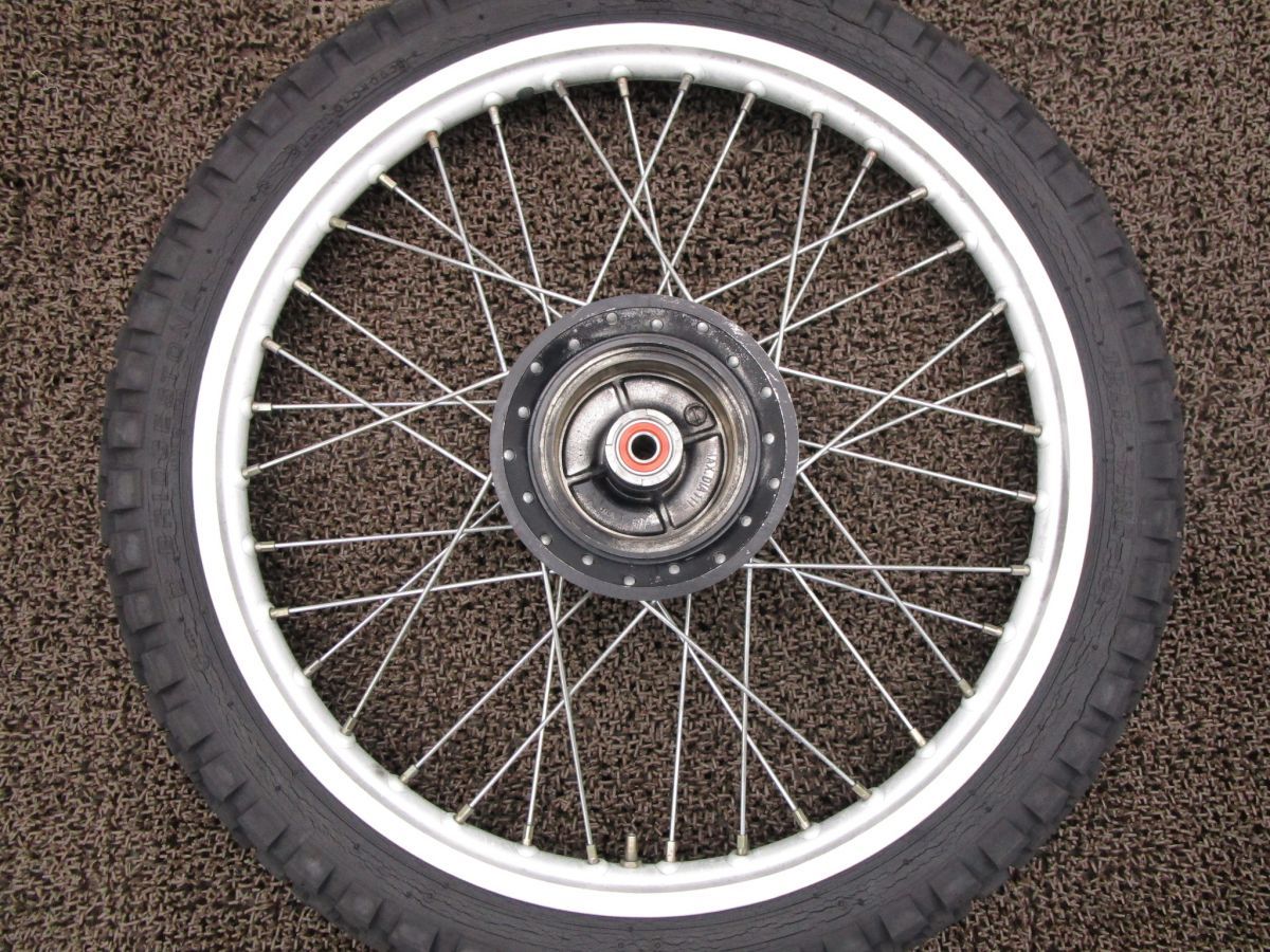 XL200R フロントホイール □A6017 MD06 ホンダ MD06E キャブ車