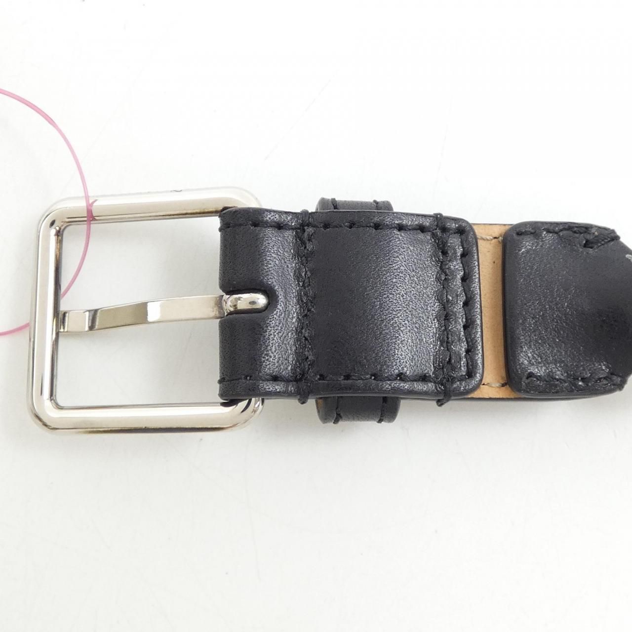 Alexander mqueen メカニカルデザイン ベルト グレー