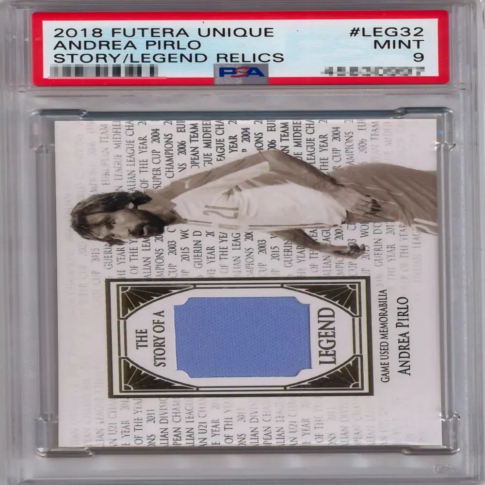 2018 プテラ ユニーク アンド ピルロ ストーリー|レジェンド 遺物 PSA9