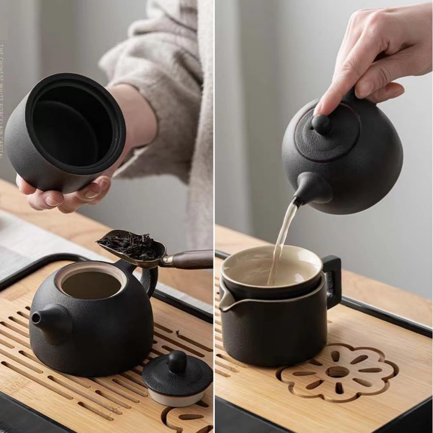 茶器セット未使用、陶器 新しい未使用 茶器セット ティーセット 陶器 湯呑み 急須 11個