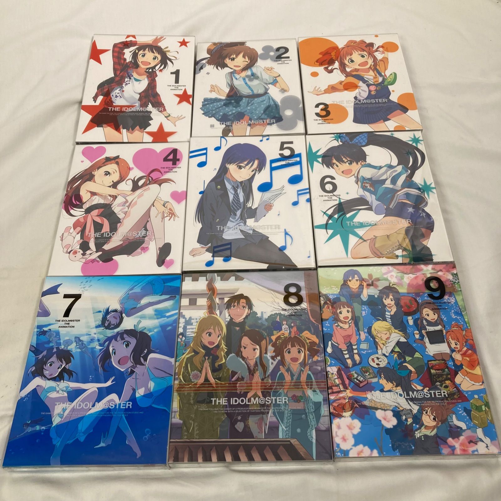 アイマス】アニメ THE IDOLM@STER 全9巻セット 収納ボックス付き