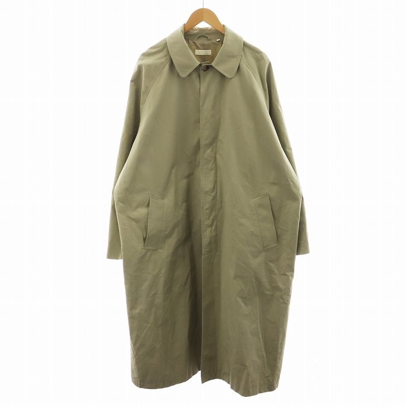 エムエフペン mfpen 21AW INSTALLATION COAT ステン コート ロング丈 コットン アウター M ベージュ |AN26