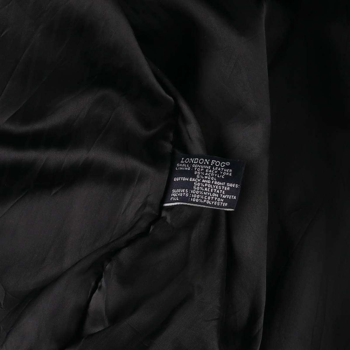古着 ロンドンフォグ LONDON FOG スイングトップタイプ 中綿入り  