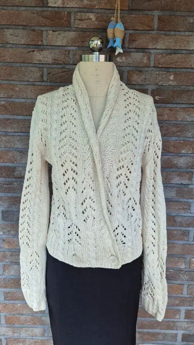 マックスマーラ Marant ケーブル編み ニットカーディガン