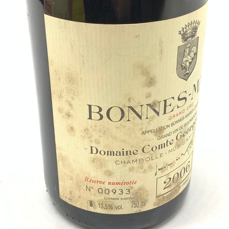 ドメーヌ コント ジョルジュ ド ヴォギュエ ボンヌ マール 2006 グランクリュ 750ml 13.5% Comte Georges de  Vogue Bonnes-Mares ブルゴーニュワイン【I1】 - メルカリ