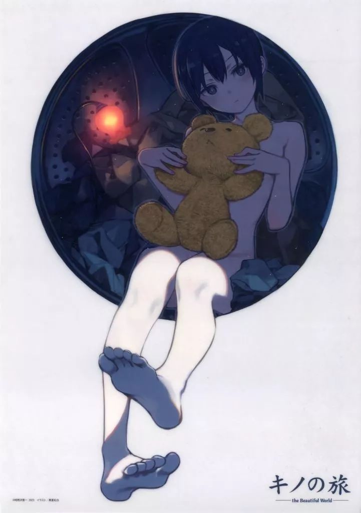 くじ引き堂　キノの旅　クリアポスター 中古】クリアポスター A3クリアポスター キノ(水着Ver