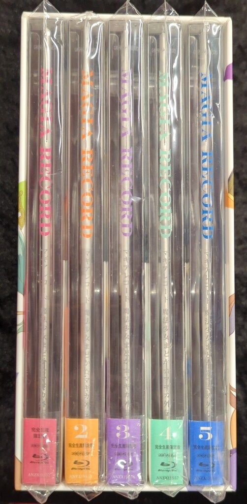 アニメBlu ray BOX付 マギアレコード 魔法少女まどか マギカ外伝 完全生産 版全5巻セット アニメ ブルーレイ CD DVD ブルーレイ