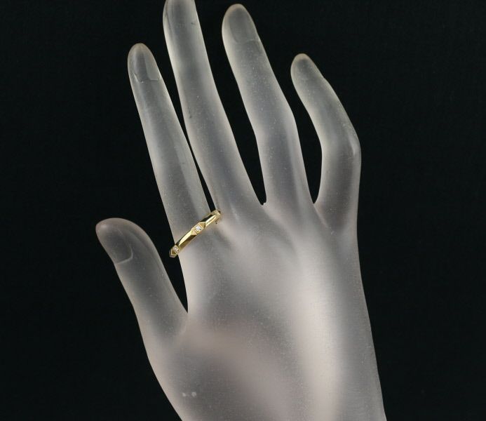 ティファニー リング ダイヤ ダイヤモンド トゥルーバンド 6P 14号  