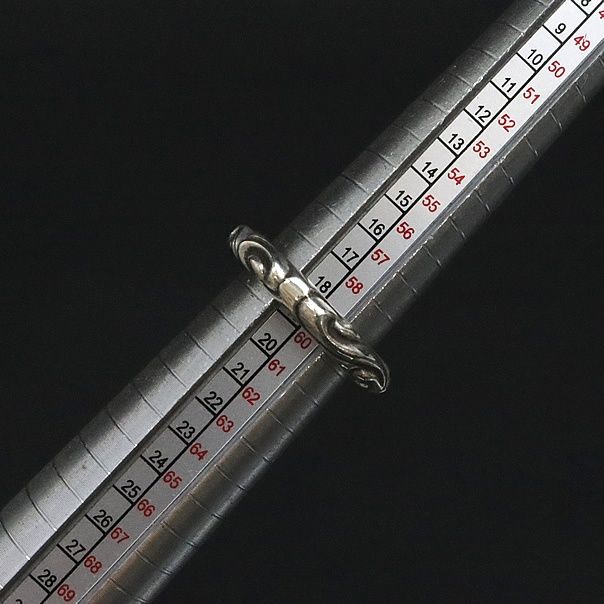 CHROME HEARTS (クロムハーツ) FLRL CRS after 1D CHROME HEARTS クロムハーツ FLRL CRS フローラル クロス リング