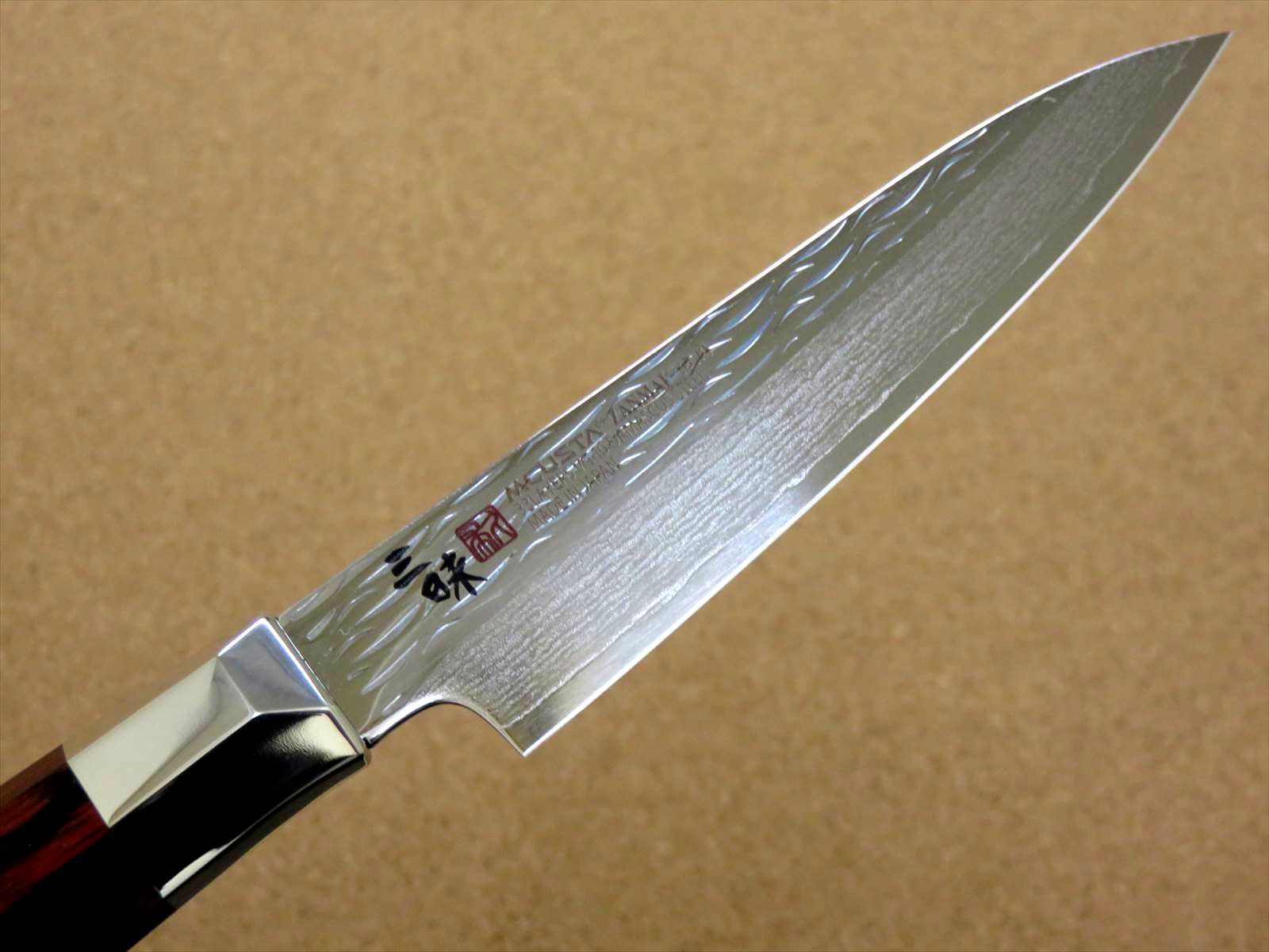 関の刃物 牛刀 180mm 三昧 クラシックプロ ダマスカス 紅蓮 33層