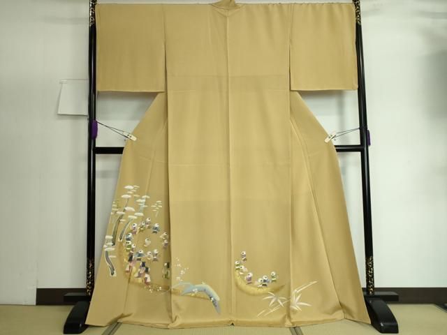 平和屋着物□訪問着 源氏車青海波 暈し染め 正絹 逸品 DAAV7484cd