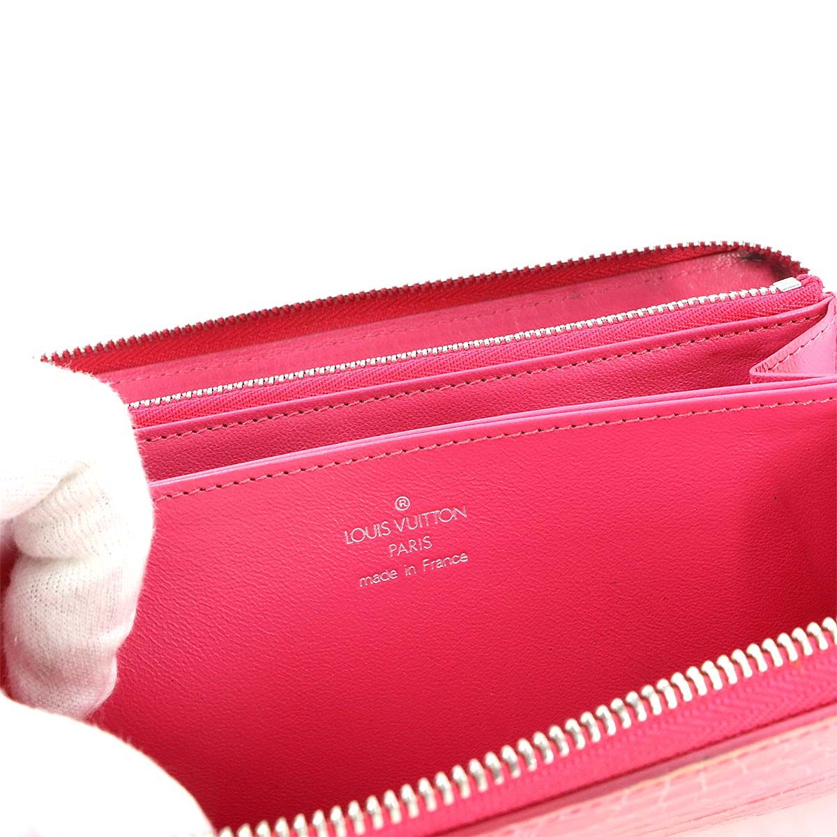 ルイ ヴィトン LOUIS VUITTON クロコダイル ジッピー ウォレット ルイ ヴィトン LOUIS VUITTON クロコダイル ジッピー ウォレット