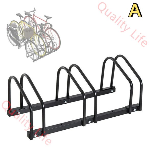 自転車 スタンド 倒れない 3~6台置き サイクルスタンド 自転車置き場 屋外 自転車ラック キックスタンド 自動二輪 縦置き 掛置き 駐輪スタンド バイクスタンド ロードバイク マウンテンバイク ディスプレイスタンド 連結 3台用 A