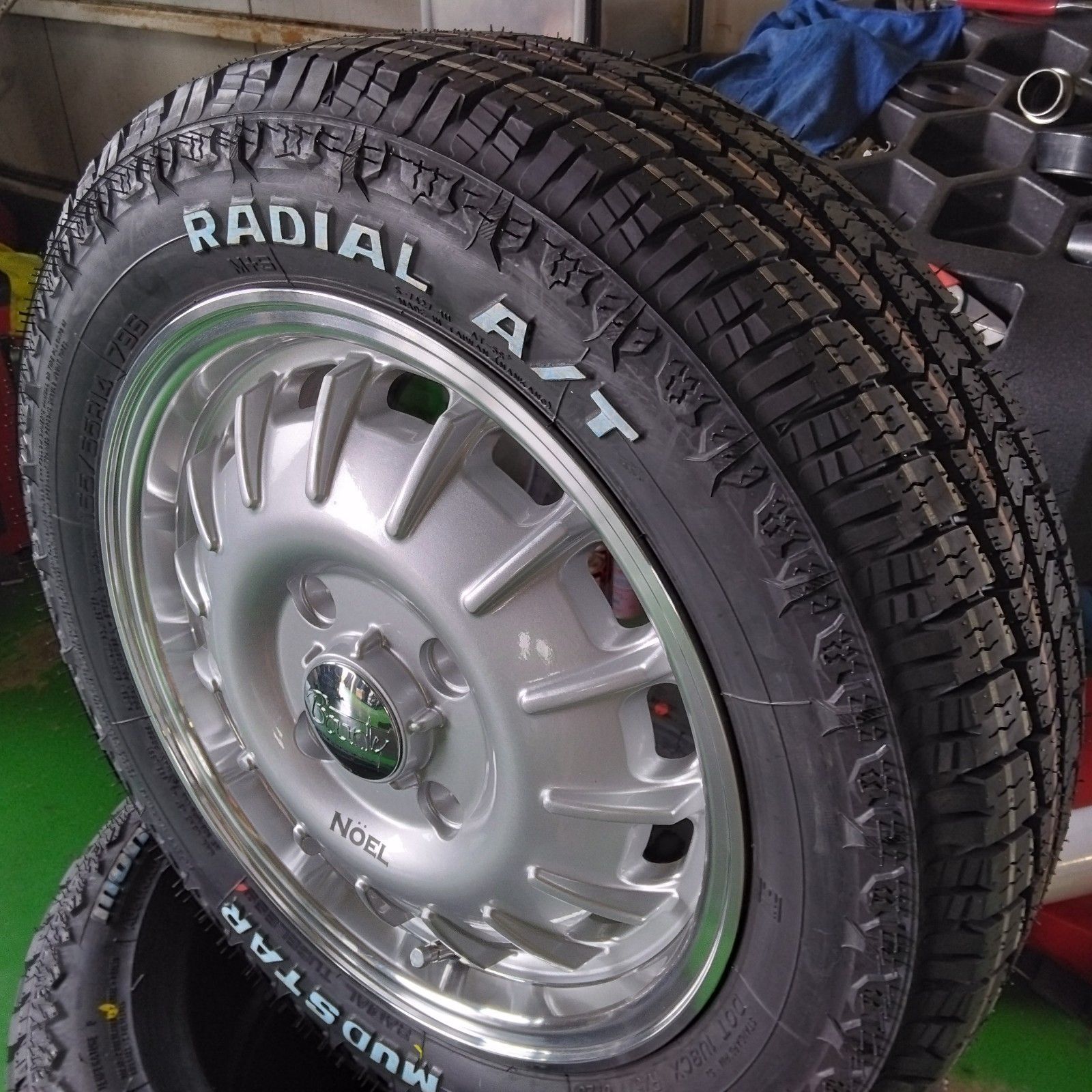 タフト タイヤホイールセット 175/65R15 マッド...+sobrape.com.br