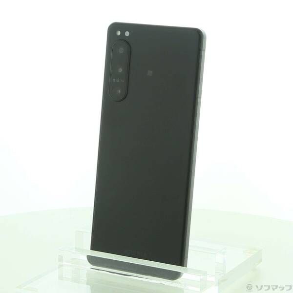 【新品未使用】 Xperia 5 IV softbank　A204SOブラック 良品中古 Xperia 5 IV A204SO ブラック スマホ 中古あすつく