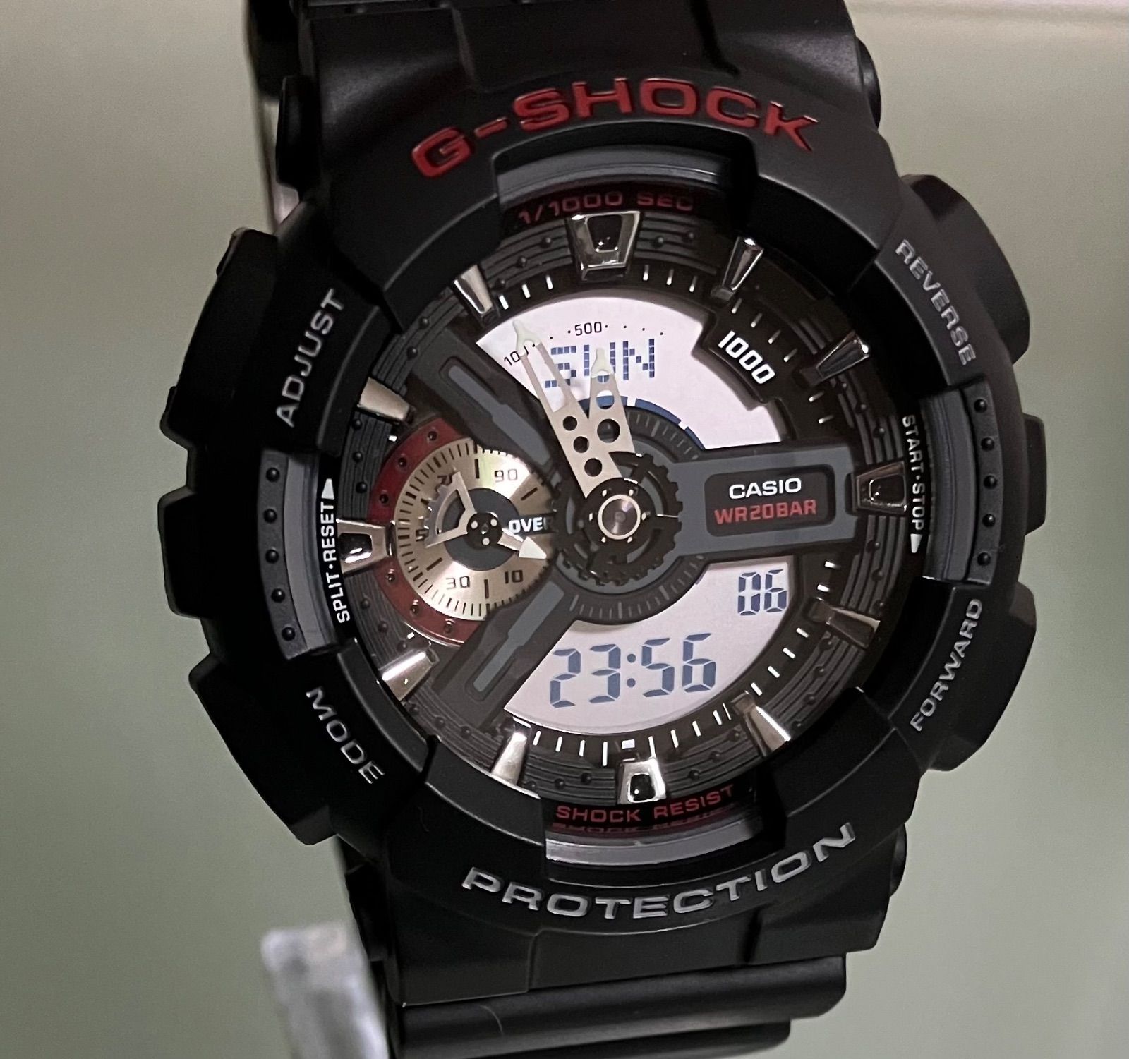 美品 カシオ CASIO G SHOCK GA-110B - 時計