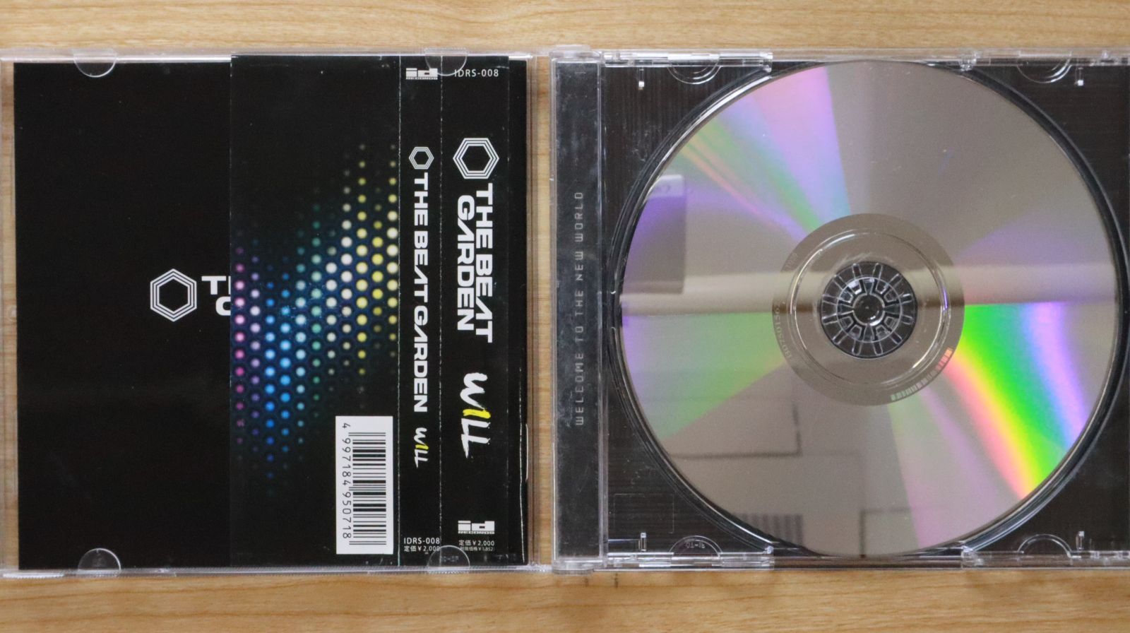国内盤CD☆ビートガーデン/THE BEAT GARDEN□ WILL 【IDRS008