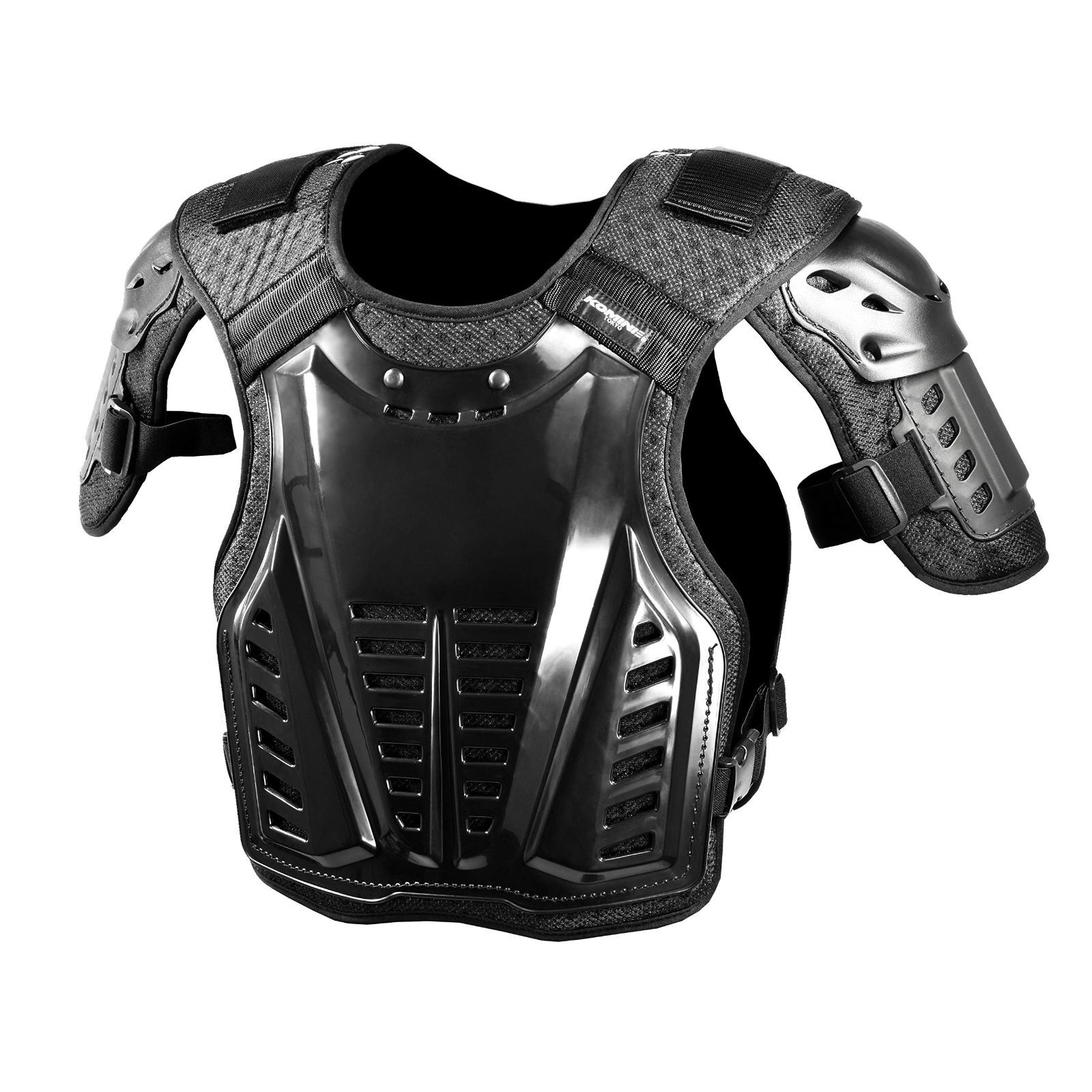 Free_ブラック コミネ KOMINE バイク用 チェストガード Black フリー SK-600 178 プロテクター
