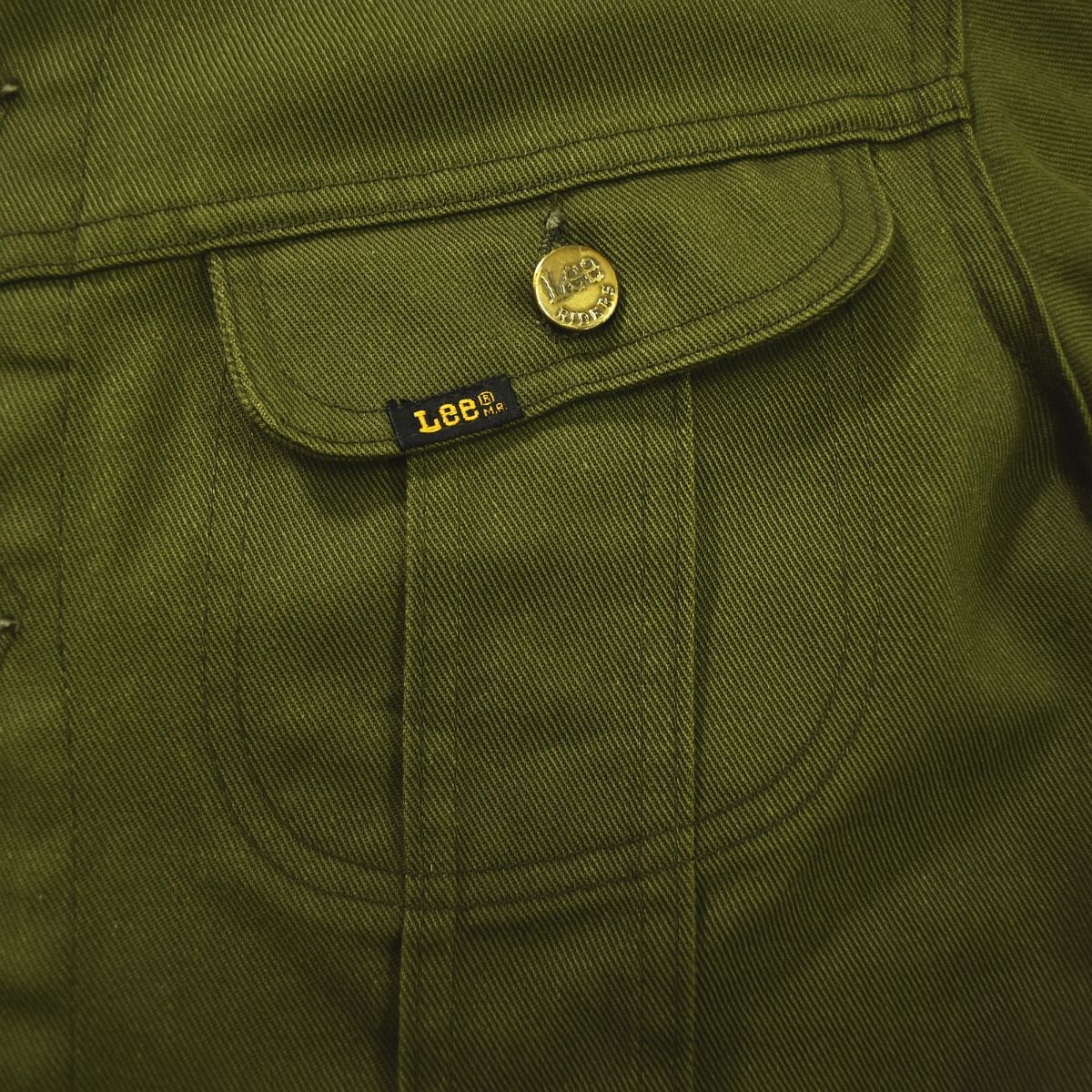 希少】 70sヴィンテージ USA製 リー Lee グリーン ウエスターナー