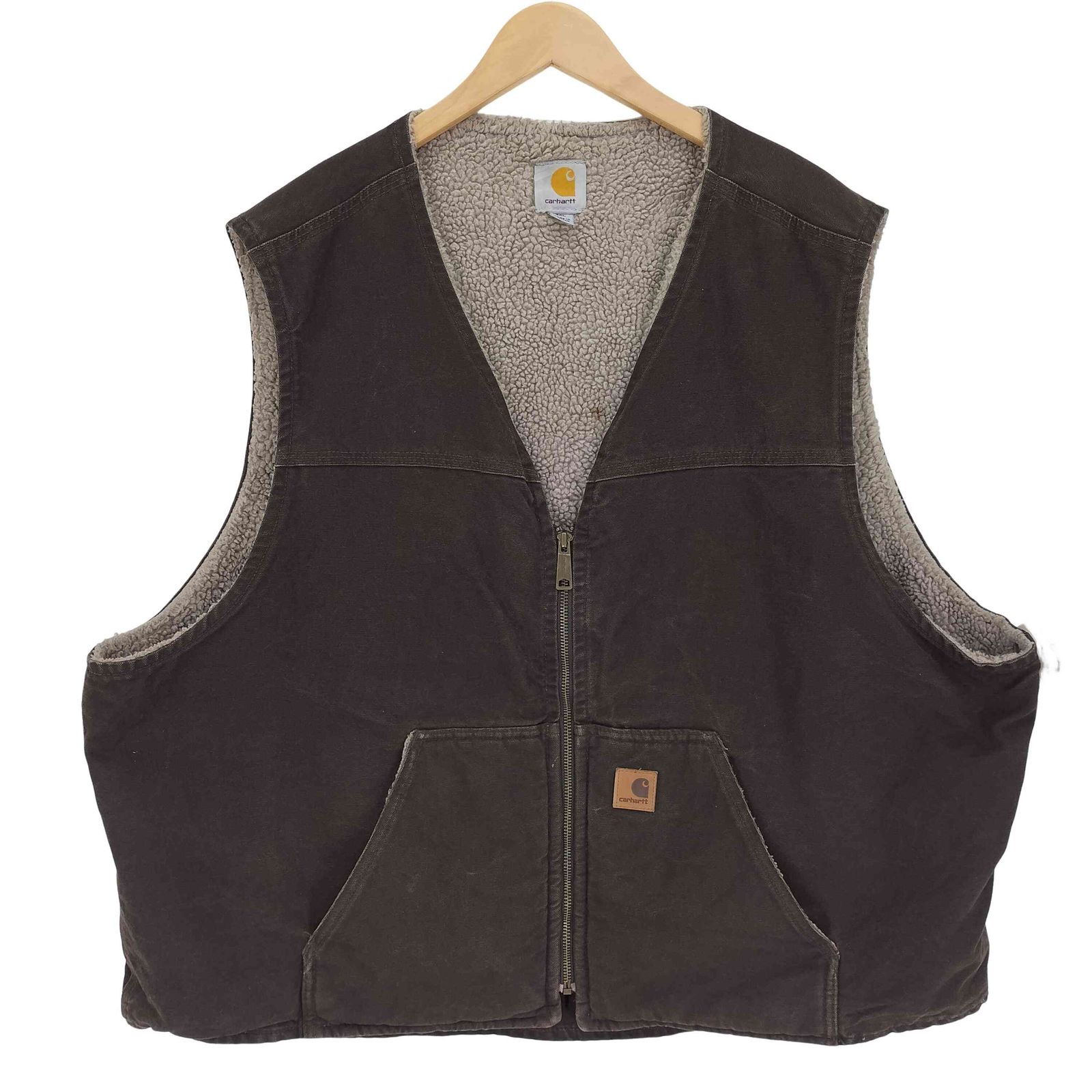 カーハート Carhartt Boa Duck Vest 裏ボア ダック地 ベスト ジャケット 3XL ビッグサイズ メンズ 3XL - メルカリ