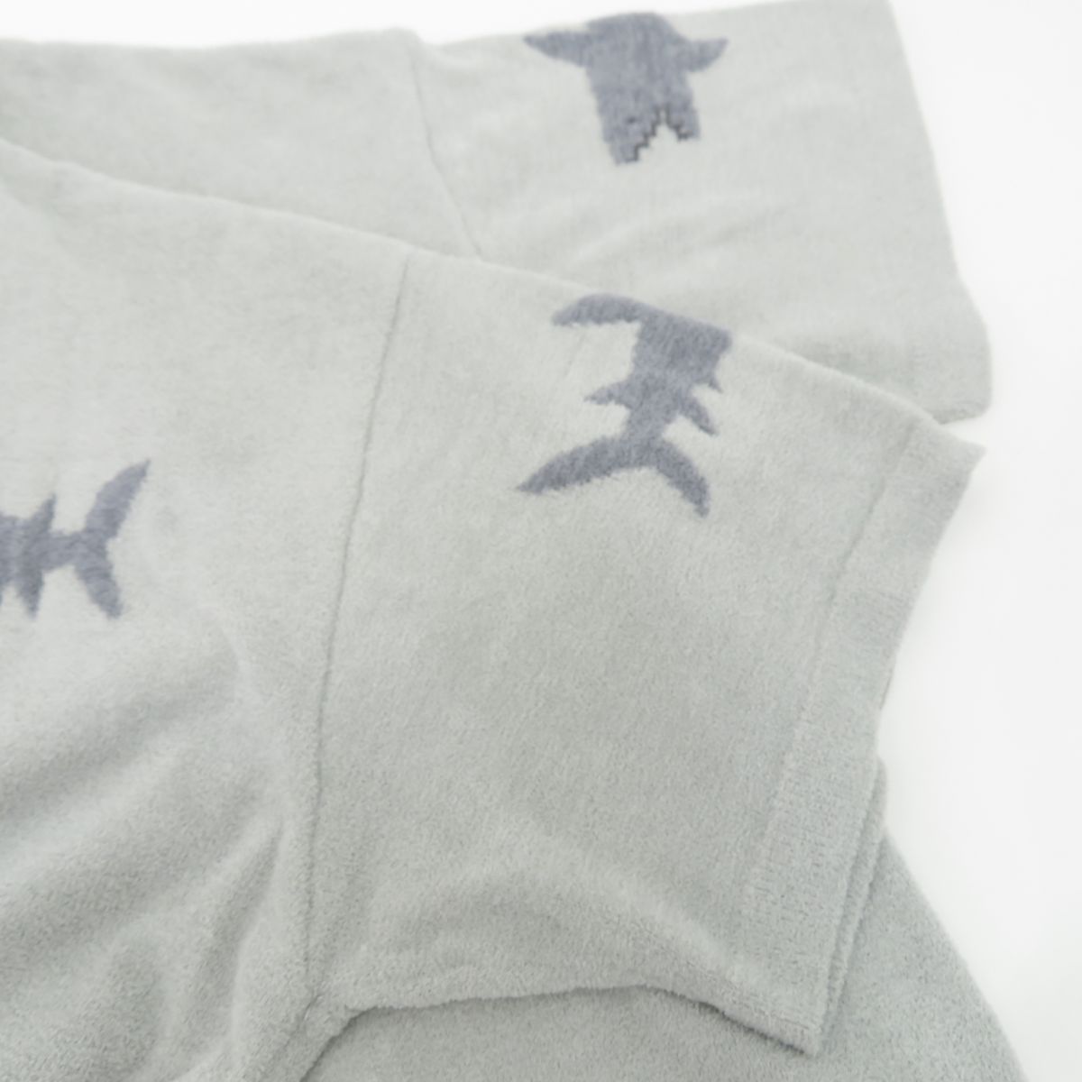 ジェラピケ　gelato piqué ルームウェア　サメ　新品未使用 ジェラート ピケ、サメのイラストをあしらった冷感素材のルーム