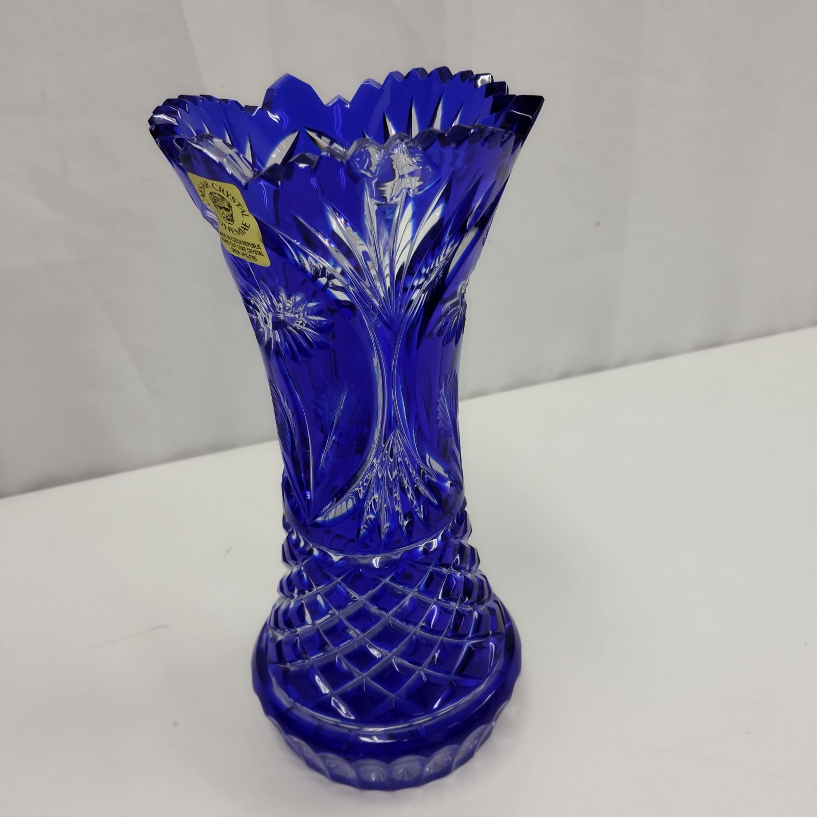 BOHEMIA Crystal リードクリスタル花瓶 約27.5cm BOHEMIA リードクリスタル花瓶 - メルカリ