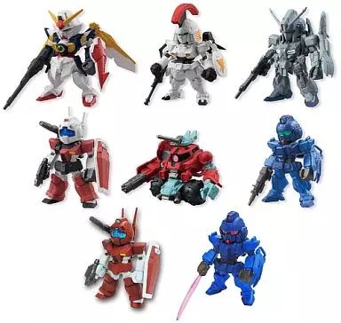 中古】食玩 トレーディングフィギュア 全8種セット 「FW GUNDAM