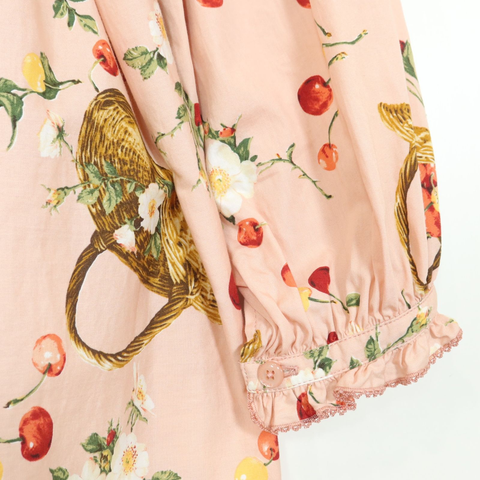 極美品】ピンクハウス☆2024秋カタログ掲載！野ばらとチェリー柄