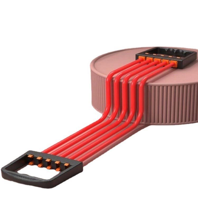 2タイプ選べる 筋トレーニング チューブ エキスパンダー 筋トレ 5連式