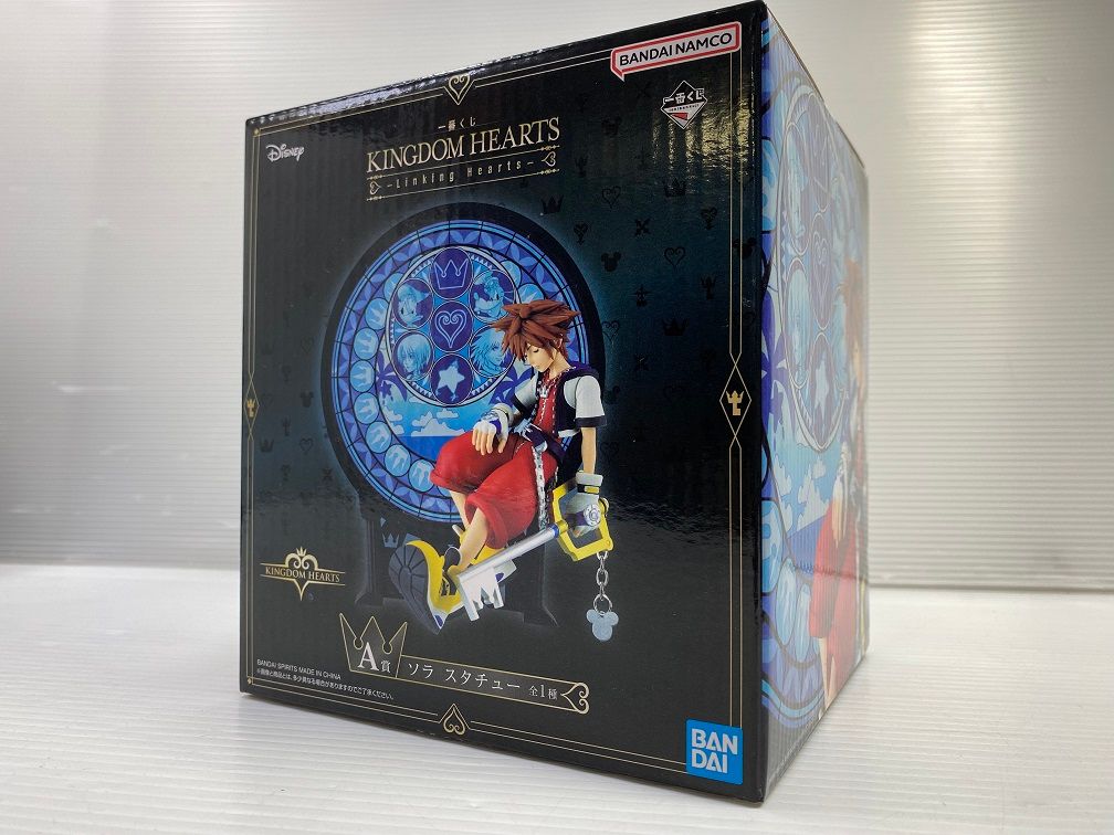 未開封品 バンダイ 一番くじ KINGDOM HEARTS B賞 王様ミッキーぬいぐるみ 全１種 一番くじ キングダムハーツ A賞1体 ラストワン2体 計3体