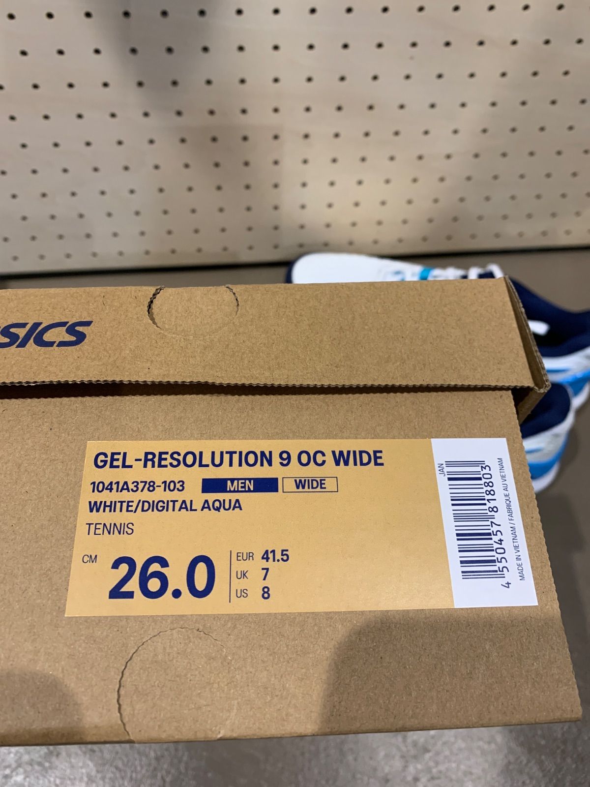 ワイド アシックステニスシューズ白 LLC-HASEGAWATOSO_COM