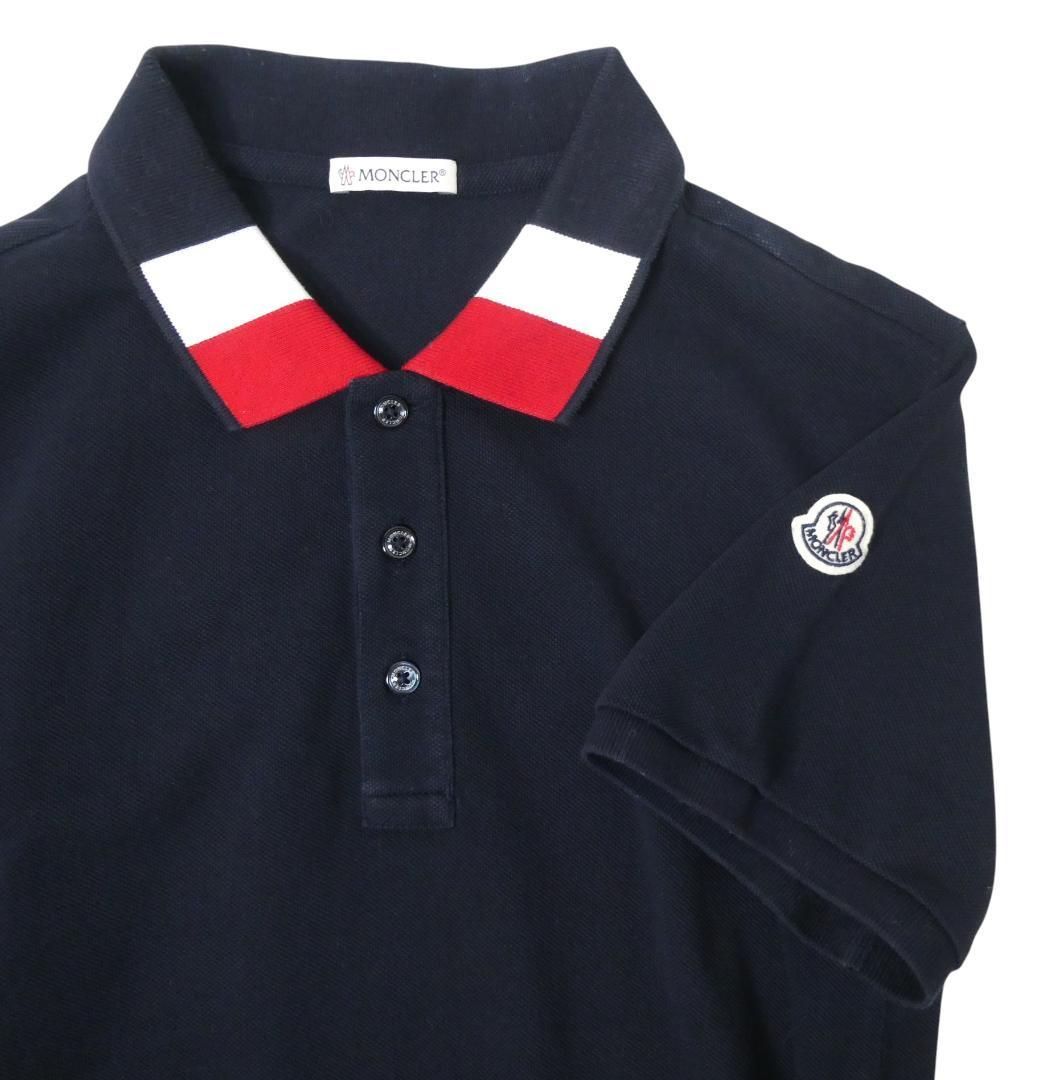 美品 MONCLER モンクレール サイズXS MAGLIA POLO MANICA CORTA