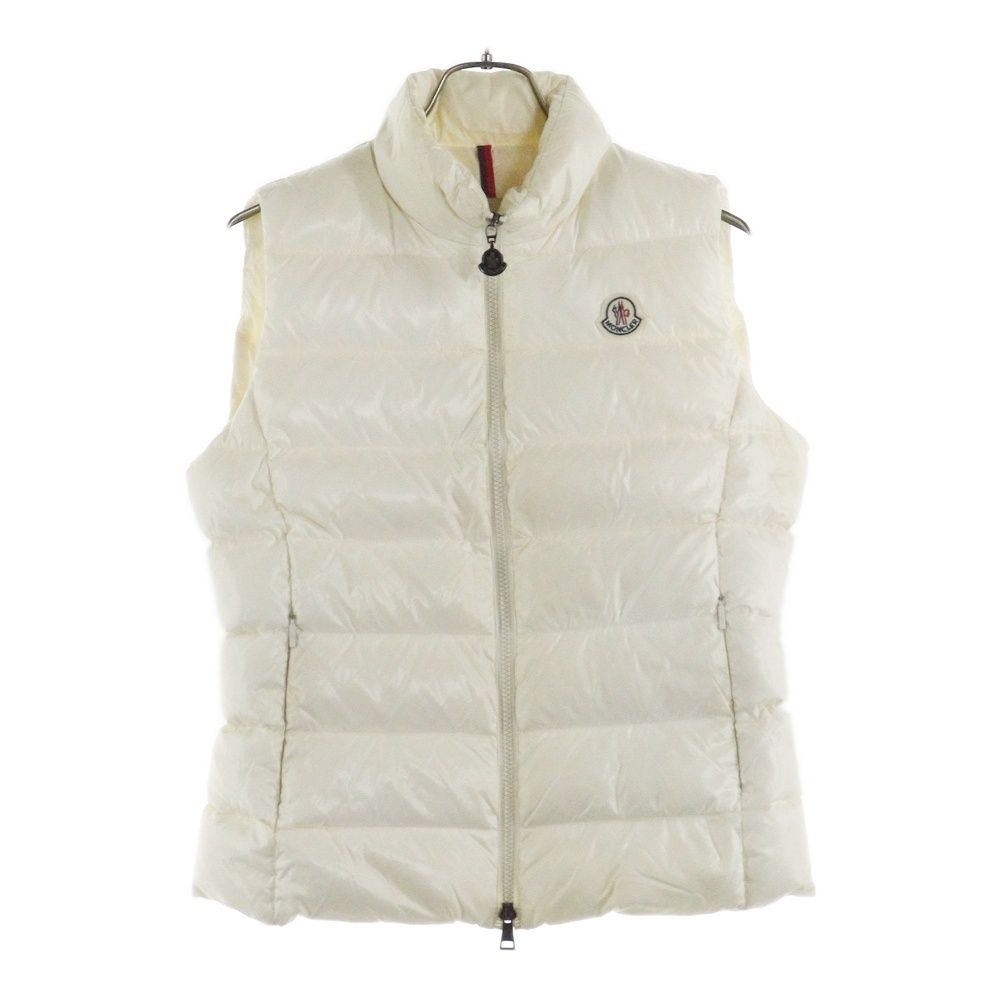 MONCLER (モンクレール) 16AW GHANY ガニー ジップアップ ダウンベスト ホワイト レディース B20934830405
