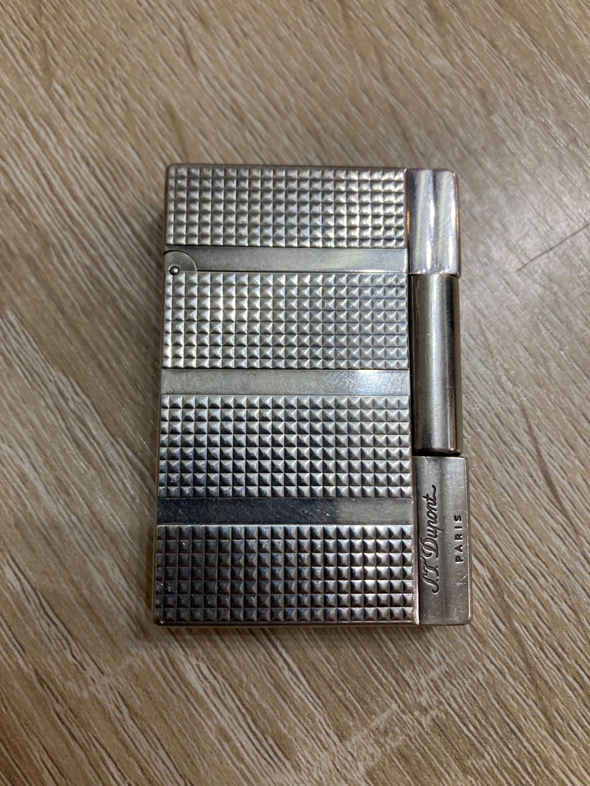 S.T. Dupont ライター 格子模様 stデュポン格子模様 ライター本体 S.T.Dupont/デュポン ゴールド 格子