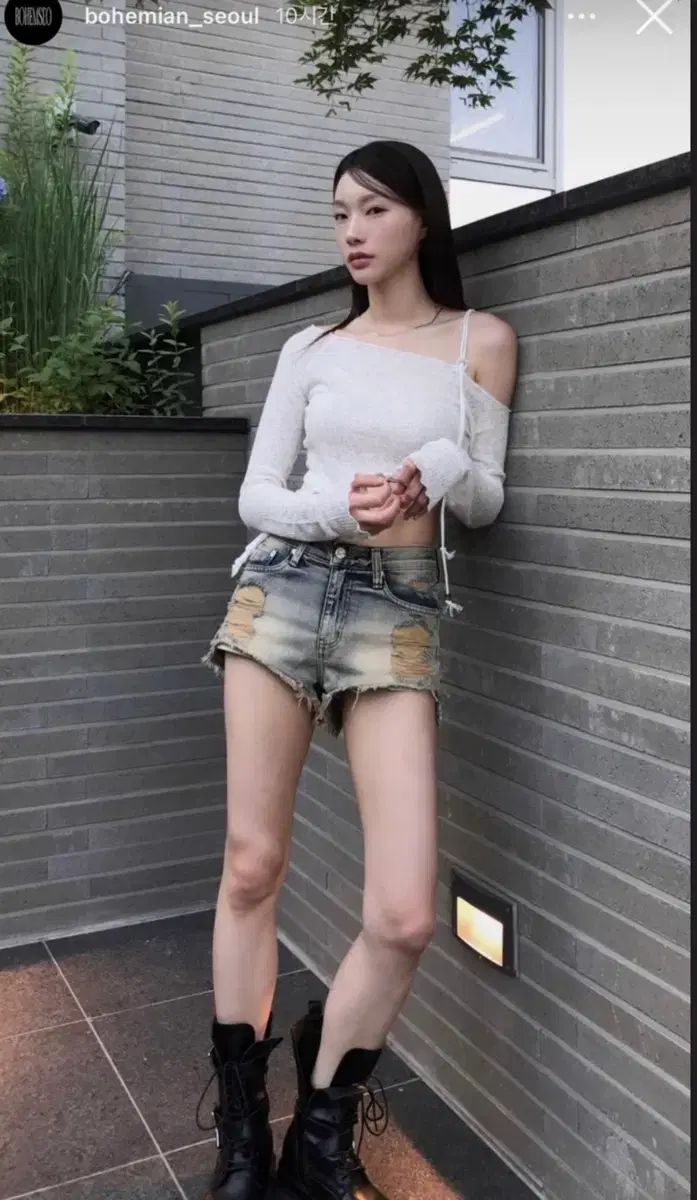ウォッシュ ショートパンツ