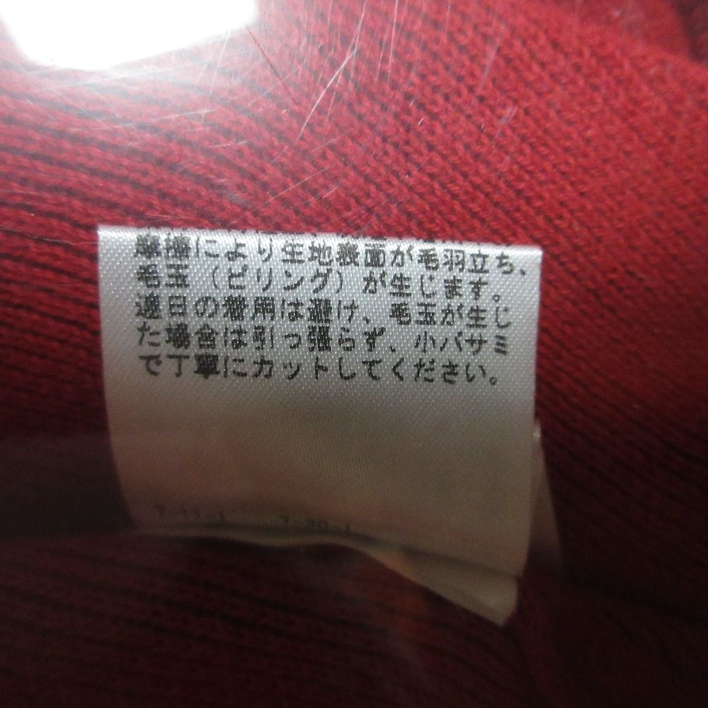 良品 22AW IENA イエナ 金釦 ダブルフェイスニットカーディガン 22080900079140 レッド レディース 古着 中古 良品 22AW IENA イエナ 金釦 ダブルフェイスニットカーディガン