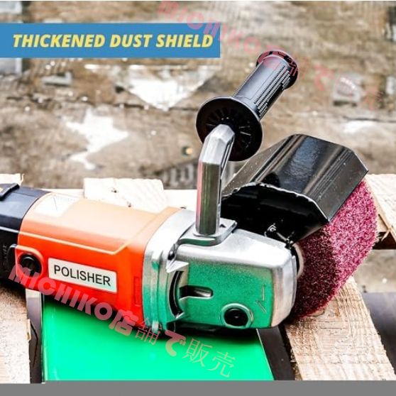 高級 ディスクグラインダー 研磨幅100mm 1400W 研磨工具 グラインダー ポリッシャー 防じん性能 金属の研磨 バリ取り 表面仕上 錆落とし コンパクト 研磨工具 電動工具 電動サンダー 金属|木材|ステンレス|タイルの研削|研 【送料無料】