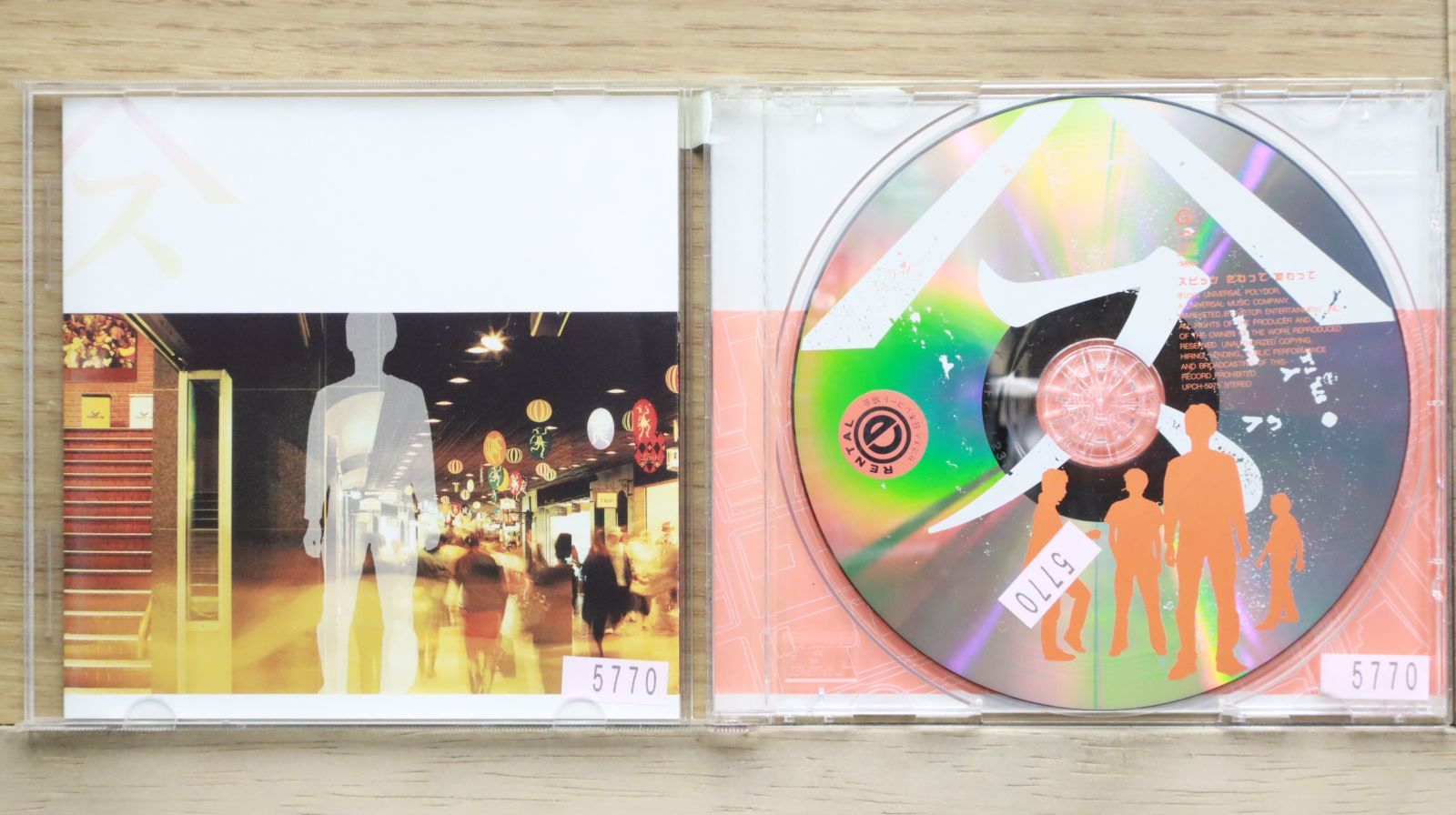 国内盤CD☆スピッツ/Spitz□ さわって・変わって 【UPCH5075