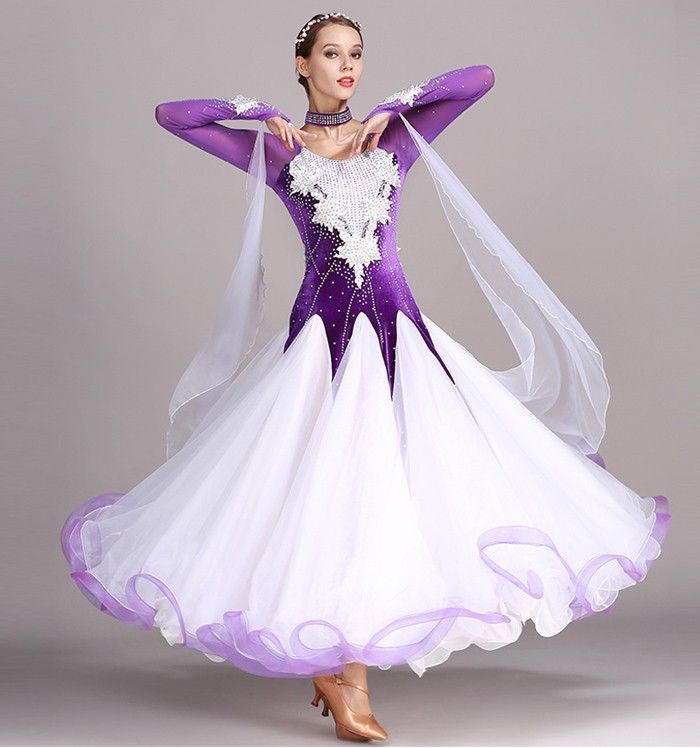 社交ダンス衣装 長袖