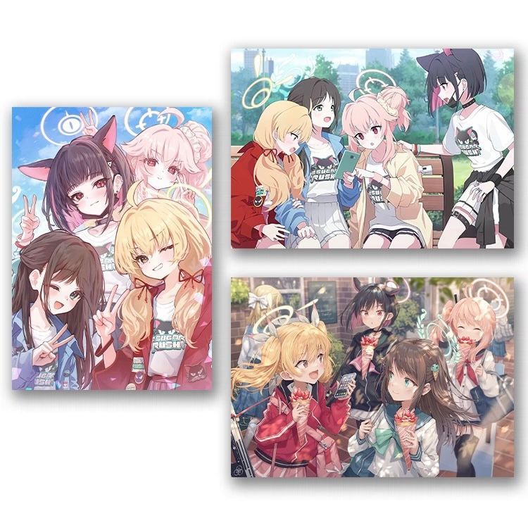 ブルーアーカイブ SUGAR RUSH Tシャツセット ブルアカ シュガー