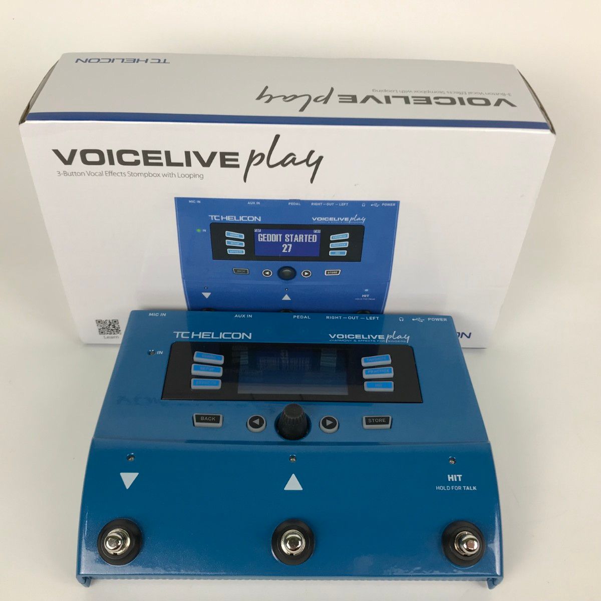 TC HELICON VoiceLive Play ボーカル用エフェクター ブルー