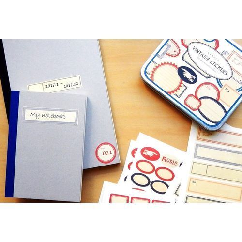 デコラティブステッカー ヴィンテージラベル