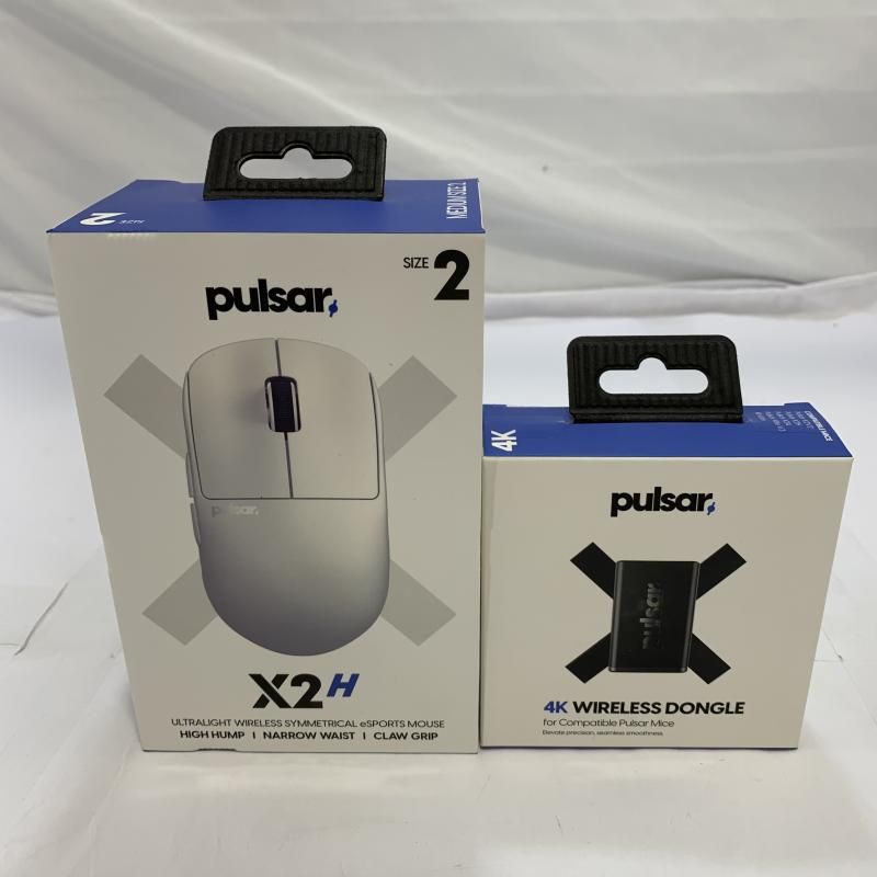 pulsar X2AMedium 4kドングルセット ほぼ新品ゲーミングマウス pulsar