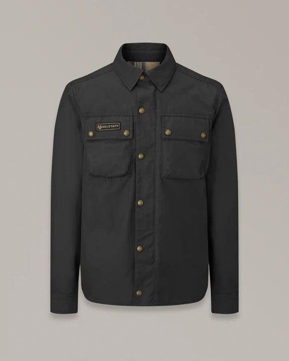 BELSTAFF / ベルスタッフ マンションライダースシャツ, ブラック サイズ： M｜41120003-D740015-90000-M