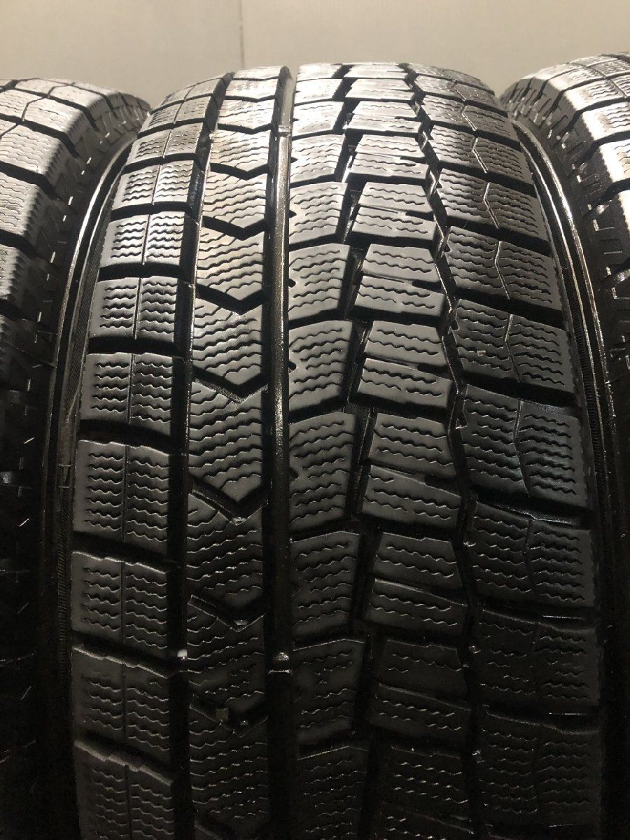 DUNLOP WINTER MAXX WM02 195/65R15 15インチ スタッドレス 4本 19年製 バリ溝 セレナ プリウス アイシス ノア等　(VTM985)