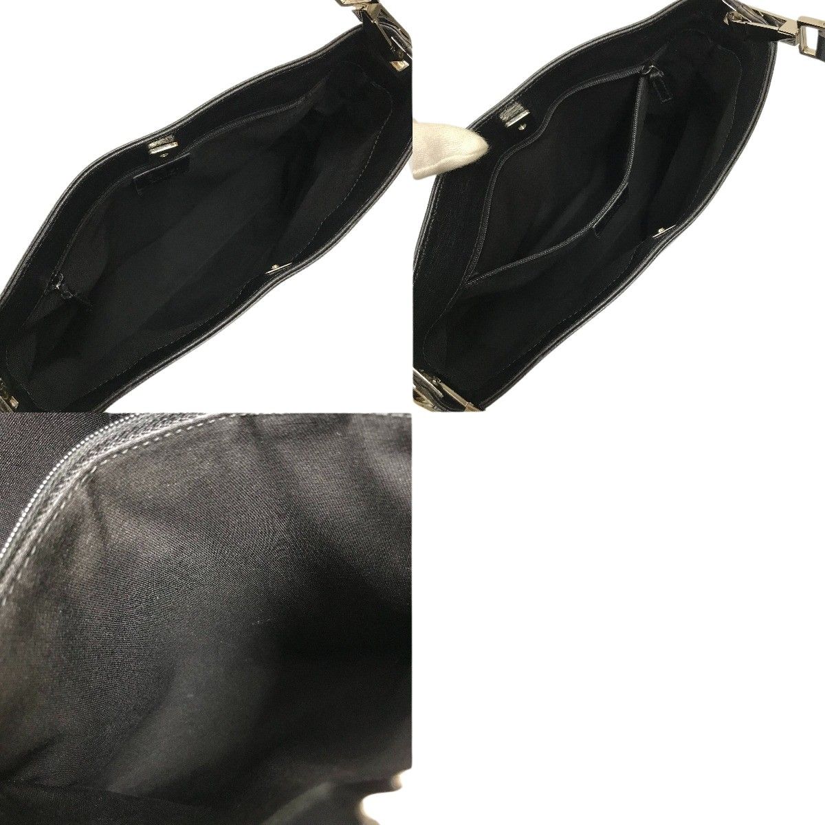 GUCCI グッチ ワンショルダーバッグ GG柄 ナイロン×レザー 143745  