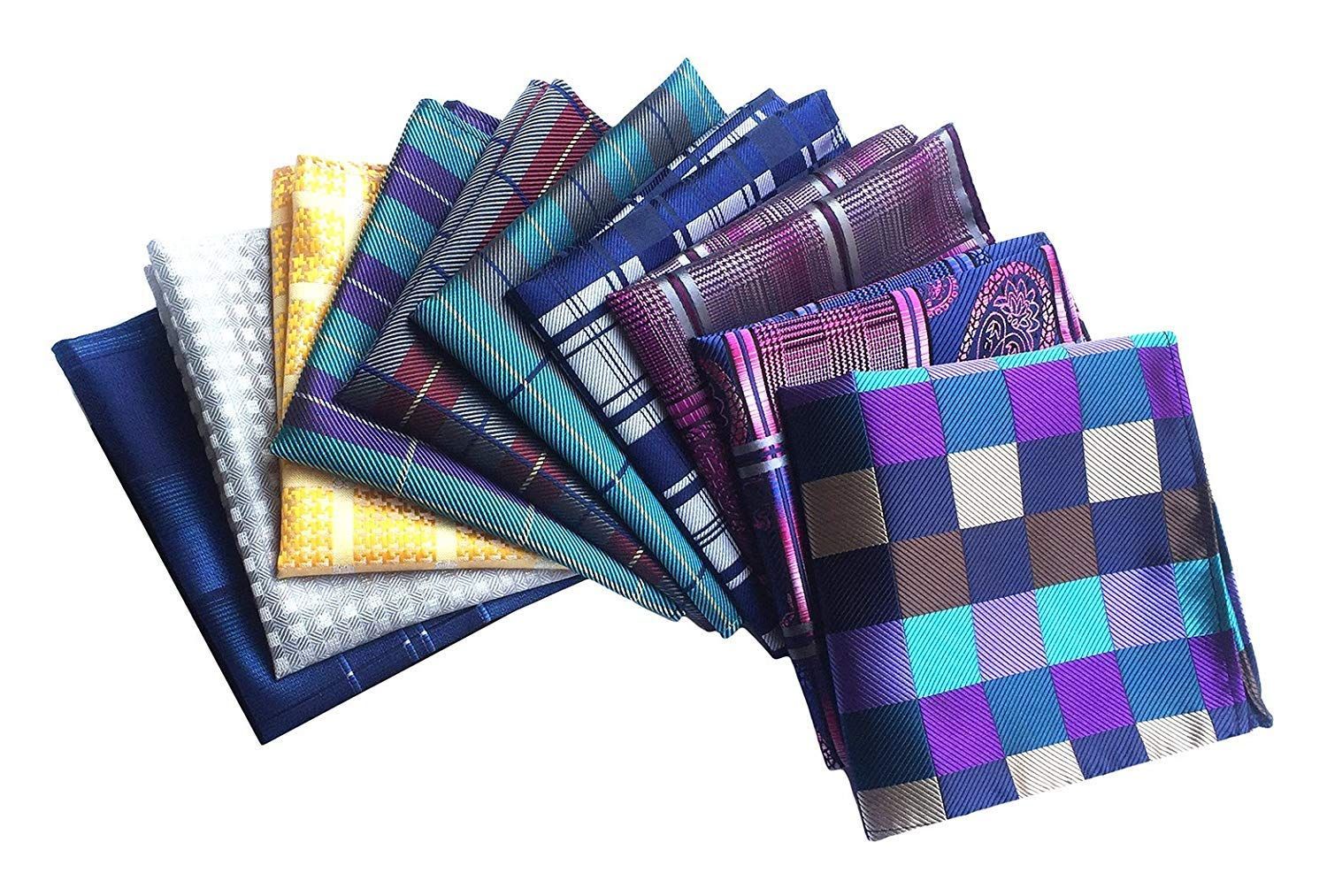 ペイズリー いろんな柄 チェック 水玉 ドット プレゼント メンズ おしゃれ シルク セット ハンカチ ポケットチーフ 結婚式 メンデンス