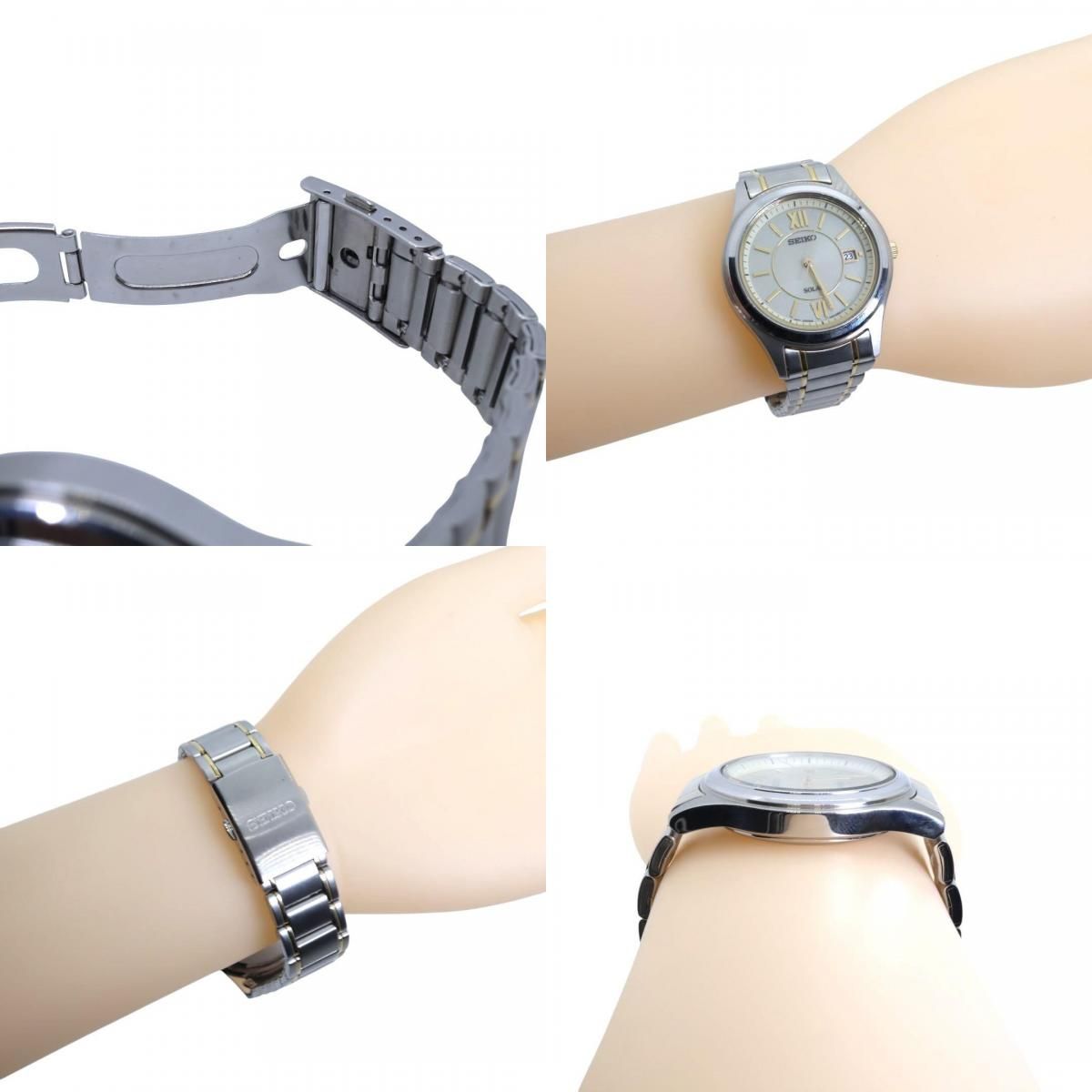 SEIKO セイコー ソーラー スピリット V147-0AE0 V147-0AE0 腕時計 