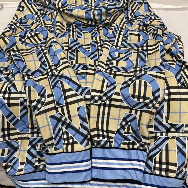 BURBERRY バーバリー パーカー 長袖 21SS ヴィンテージ チェック ロゴ フーディー パーカー 80391651 - メルカリ