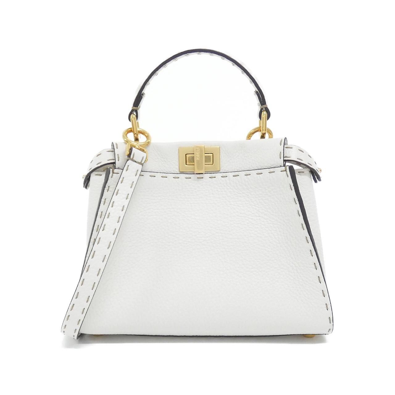 ★送料込★ FENDI ピーカブー ミニ ハンドバッグ FENDI フェンディ ハンドバッグ PEEKABOO MINI ピーカブー ミニ